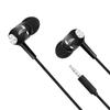 Wired Sport Earphone Stereo Earbuds with Microphone Good Bass for Laptop PC Mobile Phone
