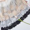70cm Safety Skirt Petticoat Flower Lining Petticoat Women Soft Lace Underskirt Slips  Spring