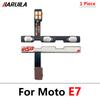 For Moto E11 E11 E11 E6s E7i E7 Power E6 Plus E11s E11I E7I Power ON OFF Mute Switch Control Key Volume Button Flex
