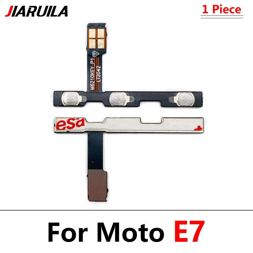 For Moto E11 E11 E11 E6s E7i E7 Power E6 Plus E11s E11I E7I Power ON OFF Mute Switch Control Key Volume Button Flex