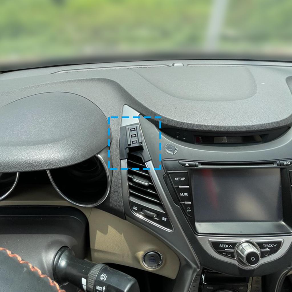 Car Mobile Phone Holder GPS Bracket Navigation Stand Auto for Hyundai Elantra 2012 2013 2014 2015 2016 Accessories