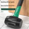 Baolian Shockproof Rubber Hammer - Anti-bend, Industrial Grade, Solid, Multifunctional Installation Tool for Flooring and Tiles.