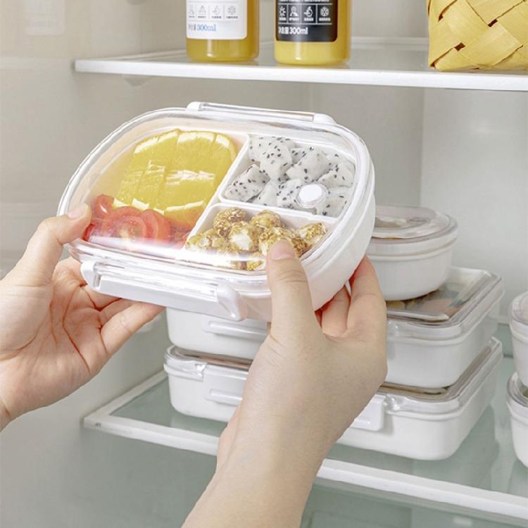 Practical Student Lunch Organizers Leakproof Food Box Student Lunch Box Bentos Box ABS Texture Suitable for Everyday Use