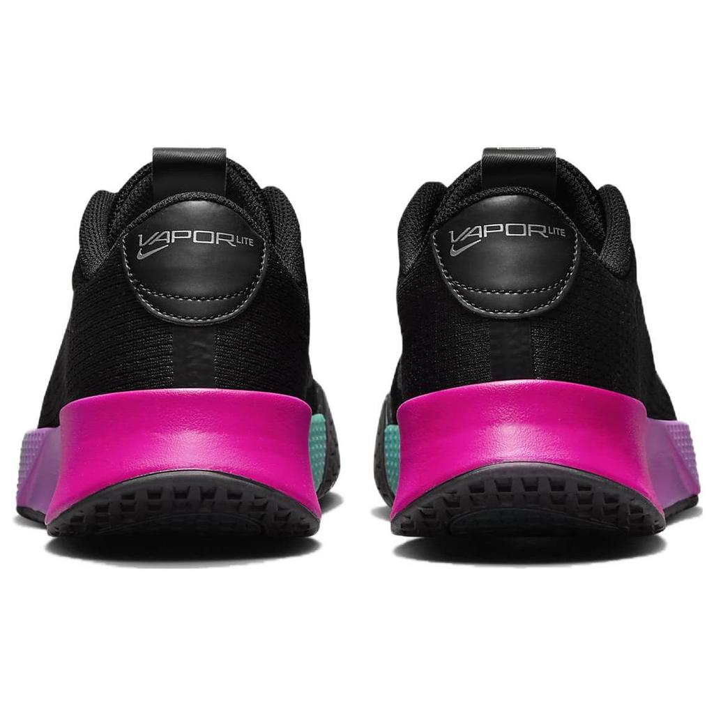 NikeCourt Vapor Lite 2 Premium HC Black Deep Jungle Men Sneakers Metallic-Silver FD6691-001