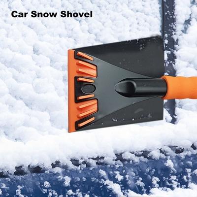 1/2-teiliges Eis- und Schneeschaber-Set für die Windschutzscheibe mit rutschfestem Griff, stabile Konstruktion, kältebeständiger Schneeschaber, vielseitiges Werkzeug