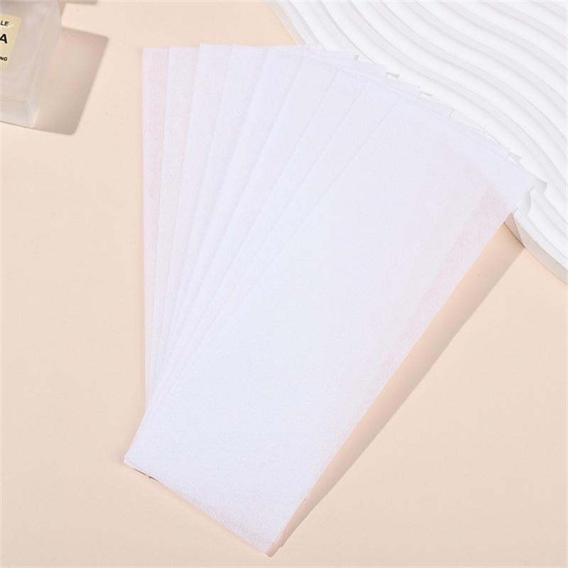 High Quality Nonwoven Hair Removal Wax Paper Rolls 100/500PCS Body Cloth Epilator Wax Strip for Hair Removal