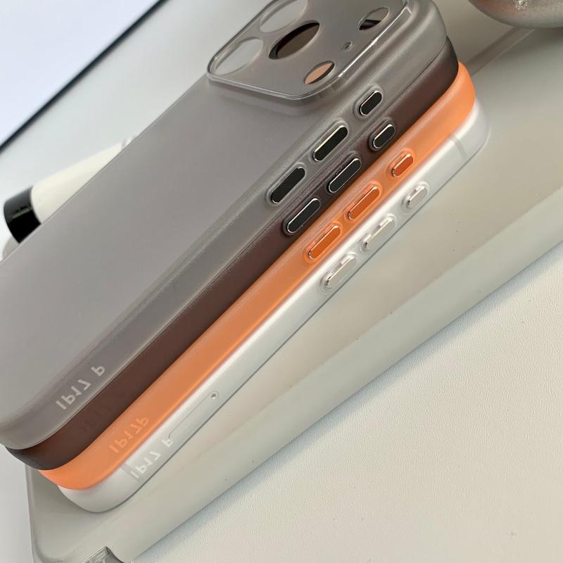 Original ULTRA THIN Phone Case for iPhone 17 Air 16 15 14 13 Pro Max Plus Frosted Cooling Shockproof Armor Clear Slim Back Cover
