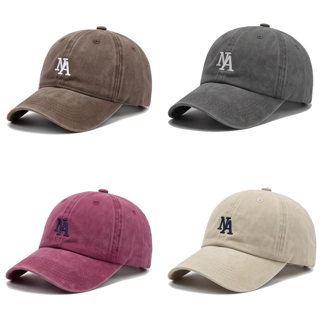 Classic Embroidered Letter Baseball Cap With Adjustable Fit For Men Women Sun Protection