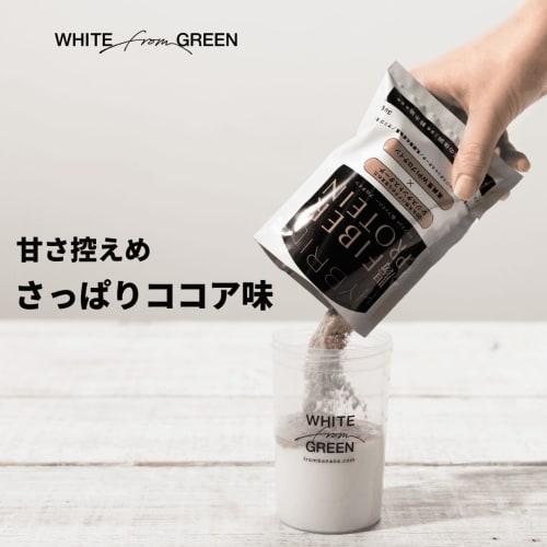 Hybrid Intestinal Fiber Protein (38g X 8 Packets, Cocoa) WPI Formulated with 3 Ingredients That Reach Deep In the Intestines Supervised by Yu Suzuki M