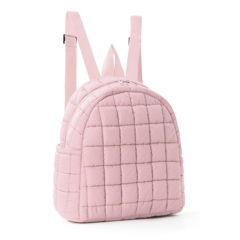 Fashion Plaid Travel Backpack With Polyester Fabric For Casual Daily Use