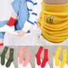 Cartoon Fruit Embroidery Hosiery Warm Soft Cotton Elastic High Knitting Socks EMA