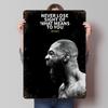 Jon Jones Quotes Tinplate Poster Customized Wall Art Vintage Metal Signs Retro Tin Plaque for Modern Home Decoration Luxury Room