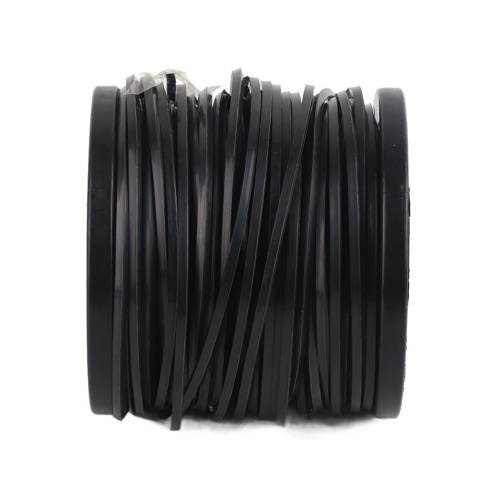 3.3mm String Trimmer Line High Cutting Efficiency Low Noise Quadrate Black Trimmer Line for Most Lawn Mowers Farm