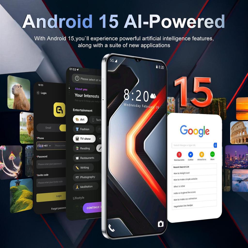 GT 30 Pro Smartphone: Large Battery & High Capacity