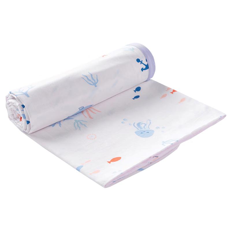 PurCotton Baby Washable Waterproof Breathable Cotton Diaper Bed Pad 70cm x 90cm