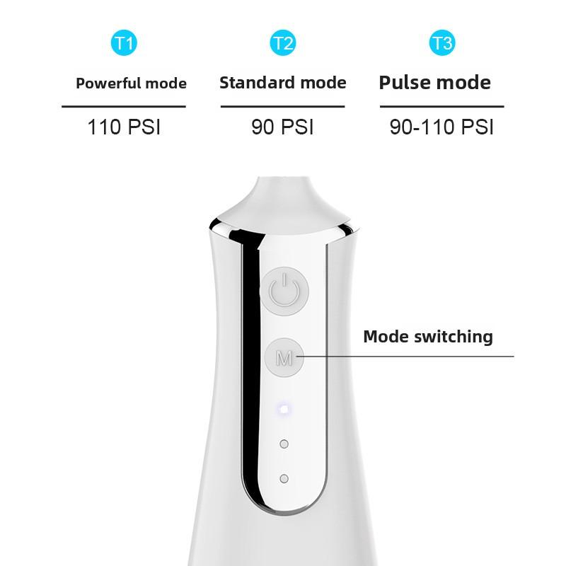 Electric Tooth Flusher, Water Floss, Portable Tooth Cleaner, Oral Cleaner, Household Tooth Cleaner.