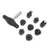 9Pcs Oil Pan Drain Plug Repair Kit Portable Versatile Oil Sump Drain Plug Tool Set for Plastic Oil Pan Oil Drain Plug