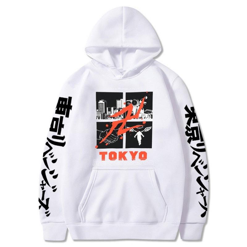 

Новый джемпер с капюшоном в стиле аниме 3XL