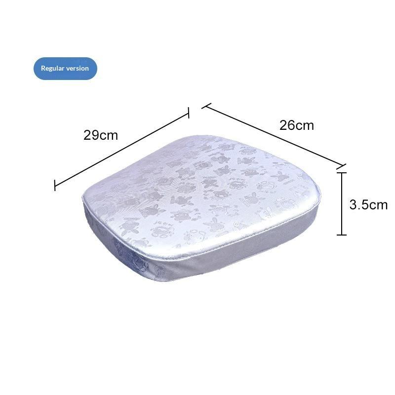 Waterproof Electric Vehicle Seat Cushion Heightened Shock Absorption Motorcycle Seat Cushion Sun Protection Riding Comfort