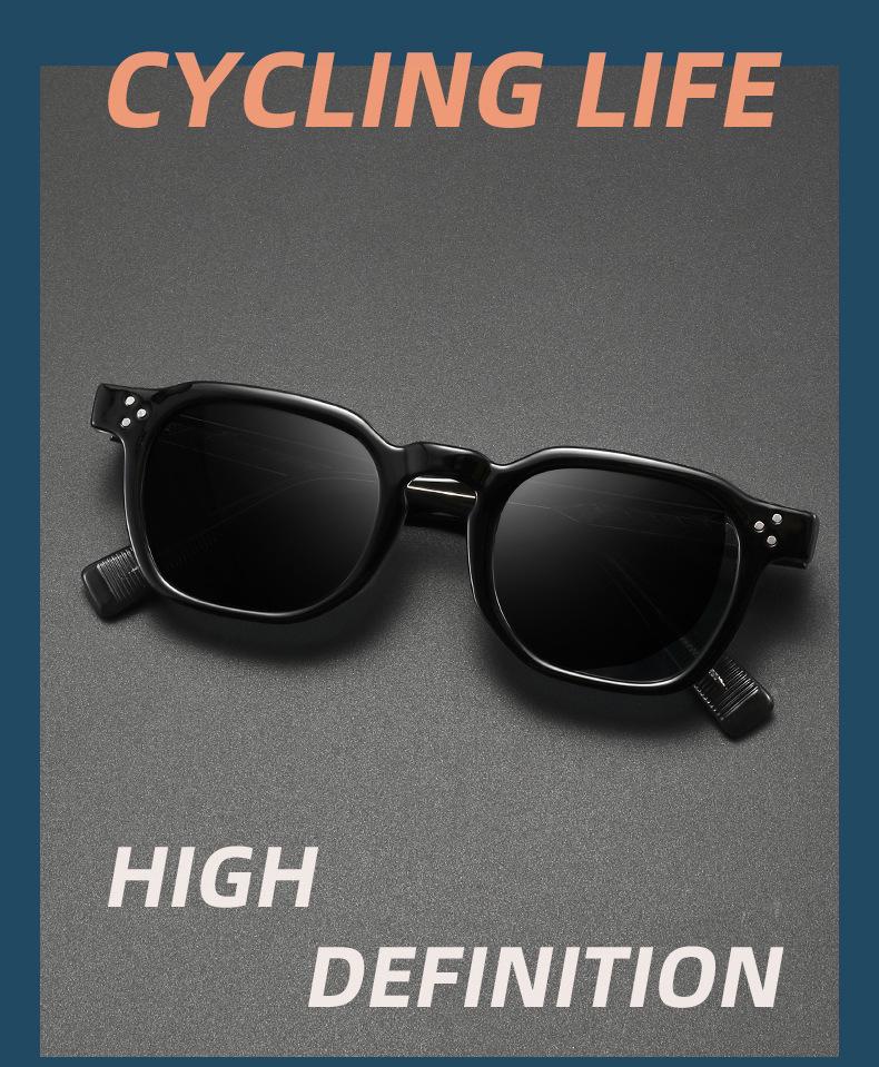 Classic Retro Square Frame High-End Sunglasses: Unisex Fashion