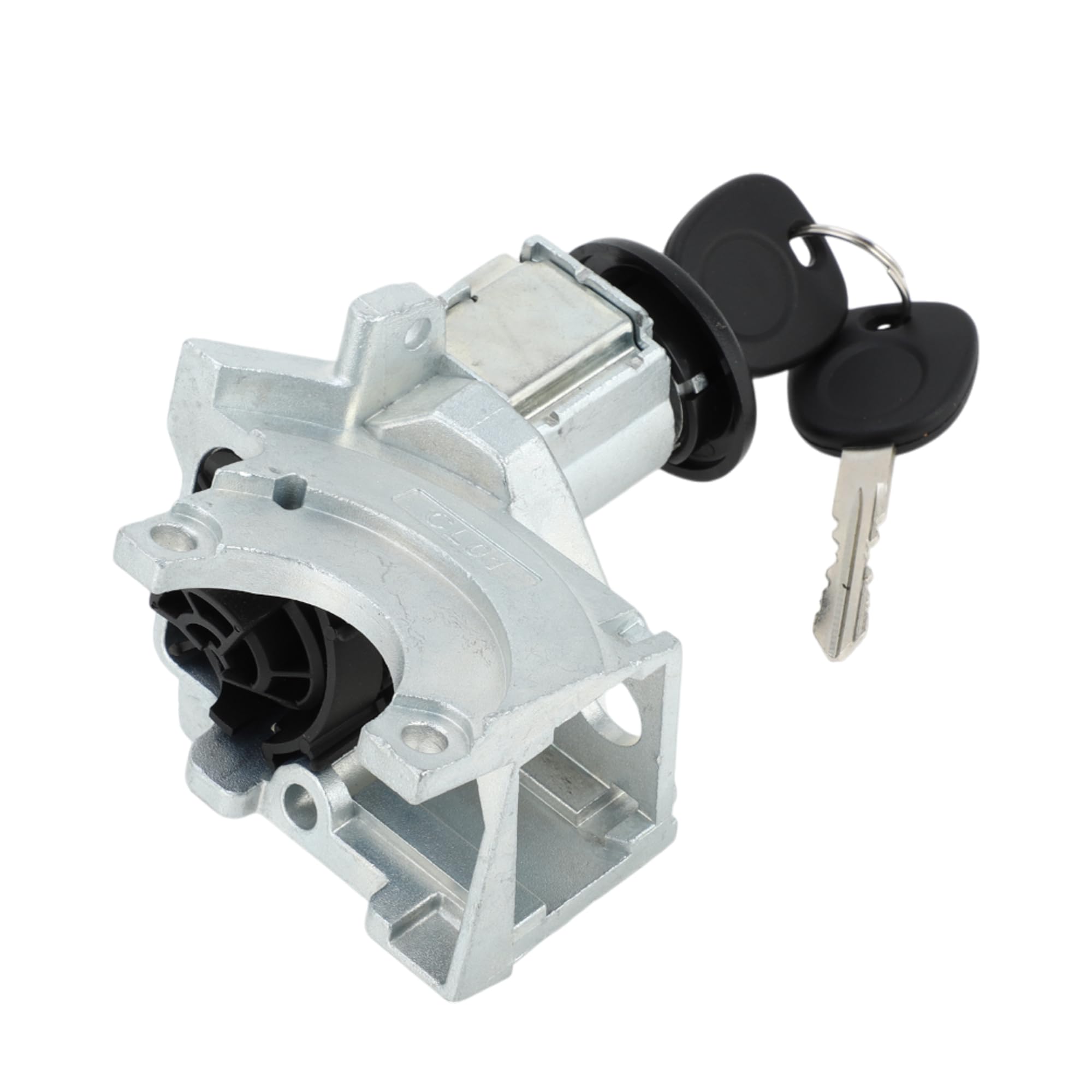 

HOPESPANNER Silver Tone Front Ignition Switch Cylinder Lock Metal for Chevrolet Silverado 1500 3500 01-06 (1 Set)