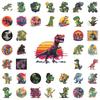 50 Divertenti Adesivi a Tema Dinosauri: Graffiti Creativi, alla Moda, Cool per Agende e Decorazione