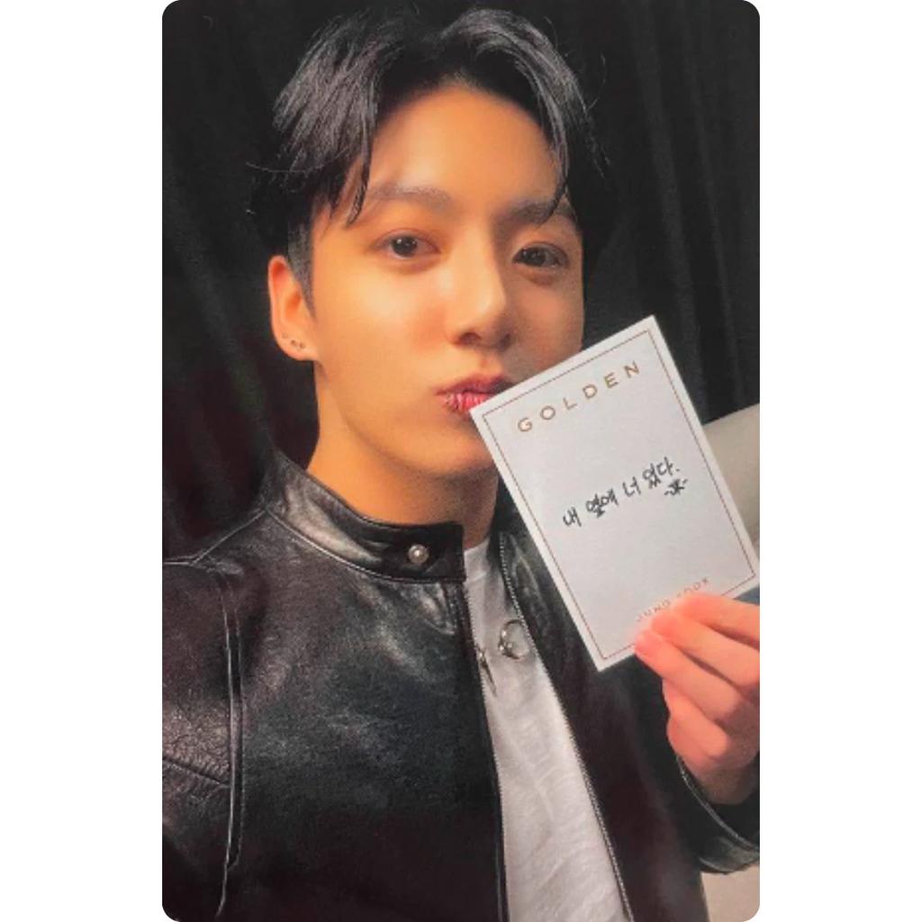 BTS JUNGKOOK L AM STILL MOVlE JAPAN BENEFlT Official Photo Card ClNEMA Jung Kook