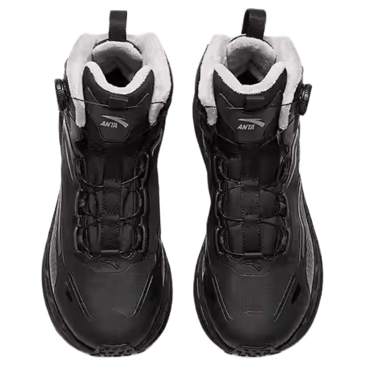 Anta Explore Pro Thickened Fleece Casual Wear Durable Warm Non-Slip High-Top Lifestyle Shoes Men Sneakers 112618931-1