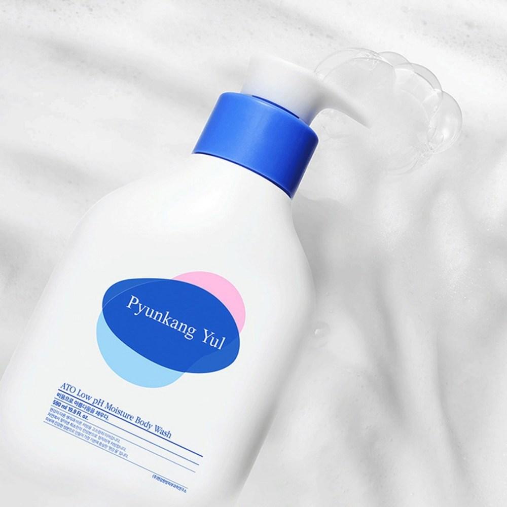 Pyunkangyul Ato leicht saures feuchtigkeitsspendendes Duschgel, 590 ml, 2 Einheiten