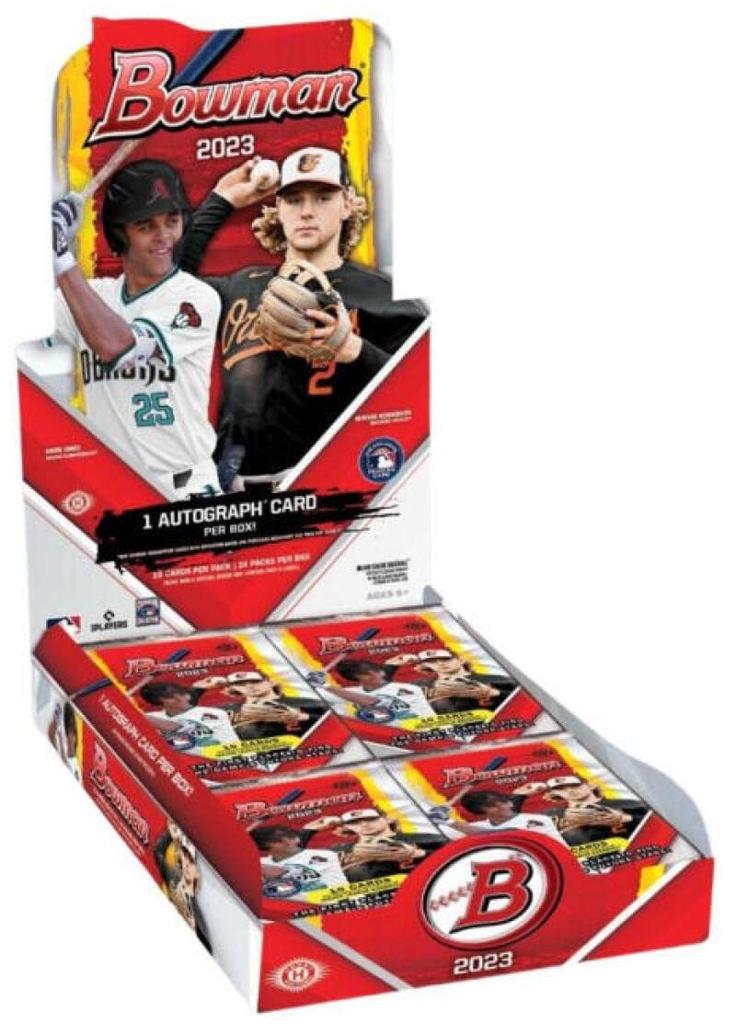 2023 Topps Bowman Baseball - Hobby Bowman Baseball Hobby Box