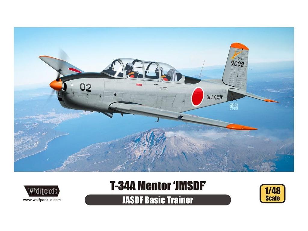 Wolfpack Design Maritime Force Mentor Premium Edition Zestaw Model Plastikowy WOLWP14819 1/48 Samoobrona T-34A (Samolot)