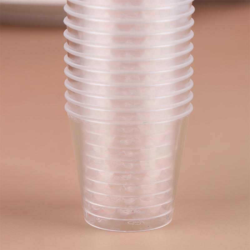 50Pcs 30Ml Disposable Mini Clear Plastic Cup Outdoor Picnic Birthday Kitchen Party Shot Glasses Jelly Cups Tableware Tasting