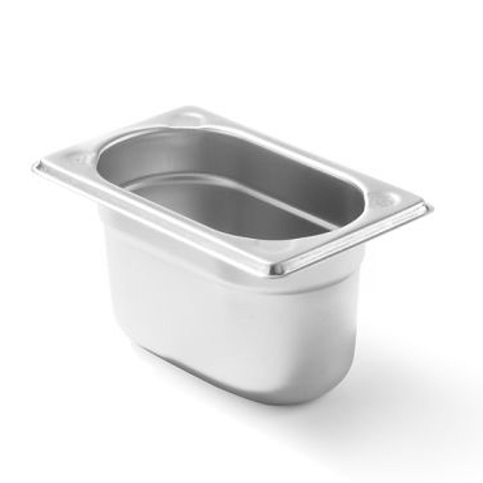 GN 19 Stahlbehälter Kitchen Line Höhe 100 mm Hendi 806739