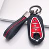 Copri Chiave per Alfa Romeo Romeo Giulia Stelvio Mito3 Giulietta con Portachiavi Superficie Antigraffio Struttura Ammortizzante Texture Morbida al Tatto