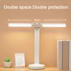 LED eye protection double lamp cap table lamp