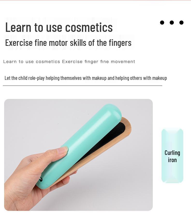 Children's Wooden Princess Vanity Playset