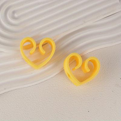 Heart-Shaped Reusable Chopsticks Helpers Training Adults Kids Non-Slip Chopstick Hinges Connector Portable Practice Chopsticks