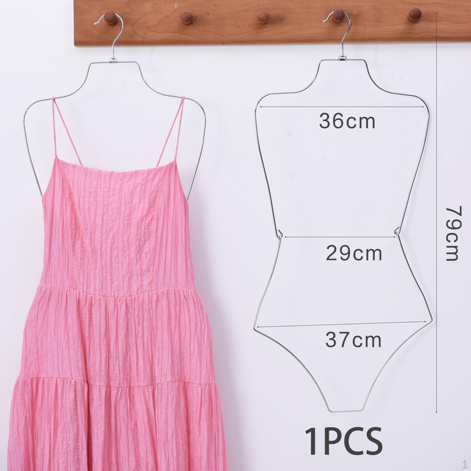 

Hanger Bathing Suit Display Rack with Rotatable Hook Body Shape Bikini for Bedroom Stores срібний