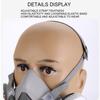 Dust Filter Respirator Reusable Respirator Masque Adjustable Reusable Respirator Masque Professional Breathing Protection Half