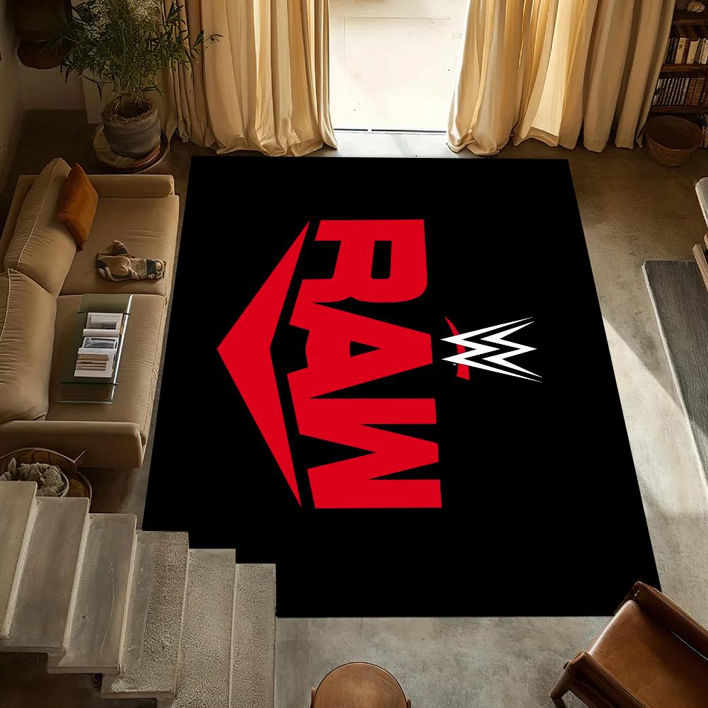 

R-Сырой маленький W-WWE ковер Противоскользящий Кухня Спальня Ручной работы Тафтинговый Ковер крутой Ковер Гостиная Прихожая Украшение SJR40x60CM