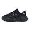Fila Mars 1S+ Fabric Synthetic Leather Comfortable Versatile Low-Top Dad Shoes Women Sneaker Black F12W332117DBK