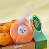 BT BABY orange party series doll keychain, bag hanging LINE FRIENDS