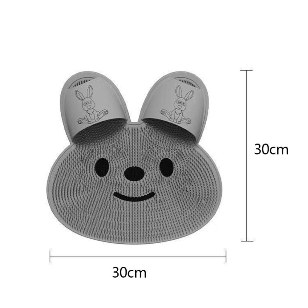 Non-Slip Silicone Massage Mat Thickened Shower Mat High Quality Cozy Foot Wash Tool  Foot Care