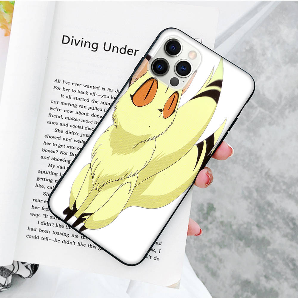 

JW69 InuYasa Hanyō Black Soft Case for iPhone 16 15 Plus 14 13 Pro 8 SE XR XS Max P30 Nova 5T Y5P Y6 Y7 Y8P Y9 Realme C30 C33 C31 VIVO Y36 V27 Huawei P30 сірий