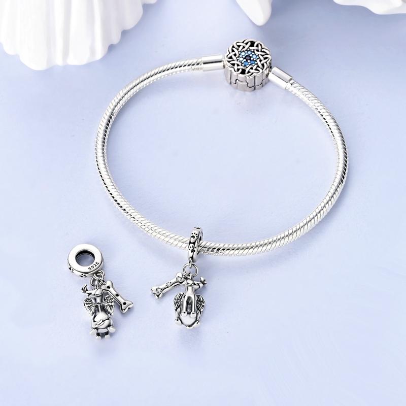 New Copper Fashion Dinosaurs Cats Dog Lions Animal Charms Beads Fit Pan Original Bracelet Diy Birthday Jewelry For Women