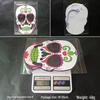 2024 Mexican Day of the Dead Halloween Dance Paper Mask