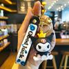 Sanrio Keychain Kuromiya Doll Accessory Car Keychain Couple's Bag Kawaii Cute Personalized Gifts Y2k Fashion Toys Anime Cartoon