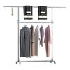 Robuster Kleiderbügel Kleiderstange Hängende Ausstellungsstand-Regal mit Rädern Verstellbar