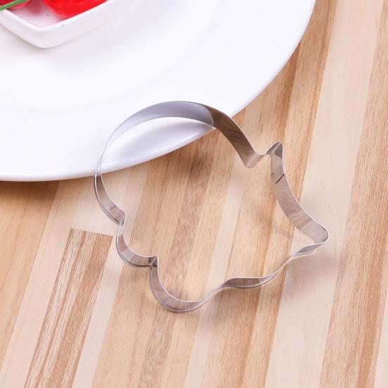 4Pcs Lovely Cat Stainless Steel Cookies Cutter DIY Fondant Pastry Biscuits Mold