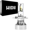 HID-YA H4 LED Motorcycle Headlight 49600cd (Candela) [60W HID Brightness] Explosive Light Vehicle Inspection